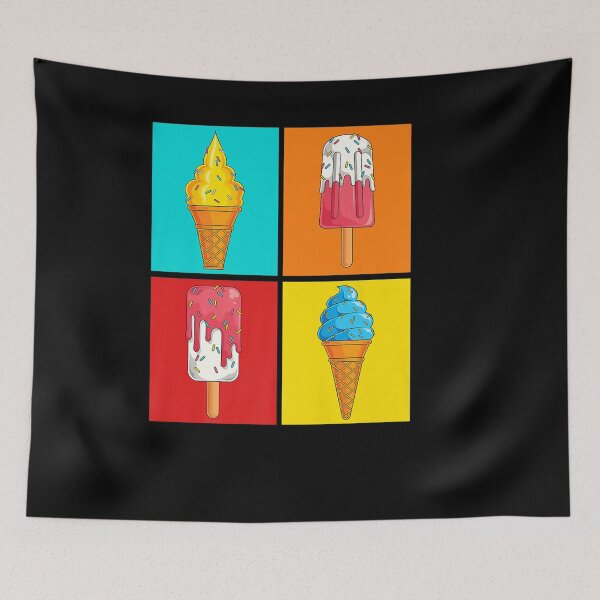 Item preview, POP ART ICE CREAM LOVER SUMMER SWEETS SPRINKLES ICE CREAM designed and sold by sobriowslen.