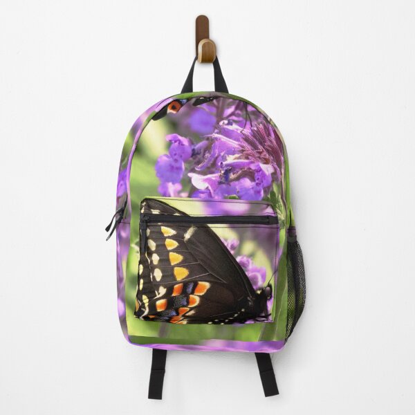 Item preview, Insect - Butterfly - American Swallowtail on Kit Cat Flowers designed and sold by Mike Savad Photography.