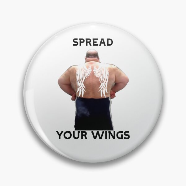 Item preview, Kyriakos Grizzly Kapakoulak | Spread Your Wings designed and sold by STRAIGHT UP BULKED UP.