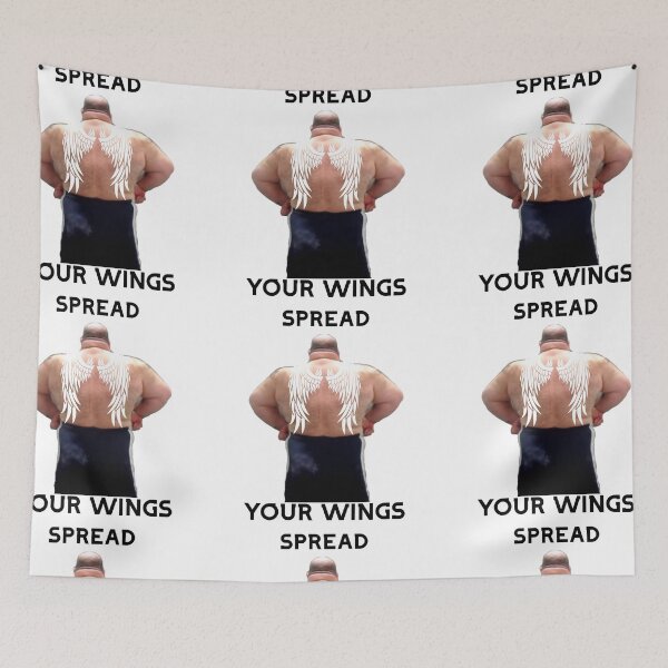 Item preview, Kyriakos Grizzly Kapakoulak | Spread Your Wings designed and sold by STRAIGHT UP BULKED UP.