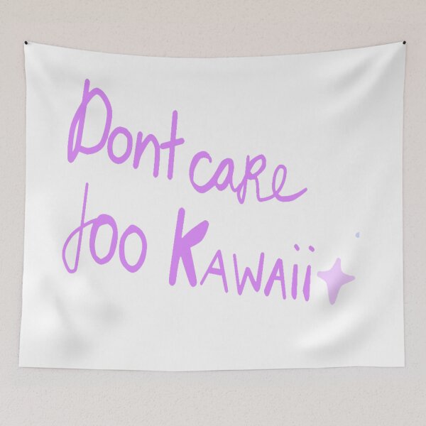 Item preview, Dont care too kawaii designed and sold by mikistarlight.