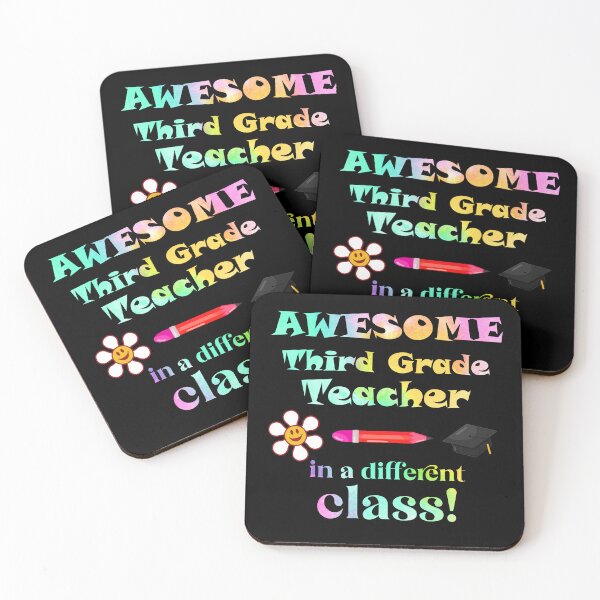 Item preview, AWESOME Third Grade Teacher in a different class designed and sold by captainpeter.