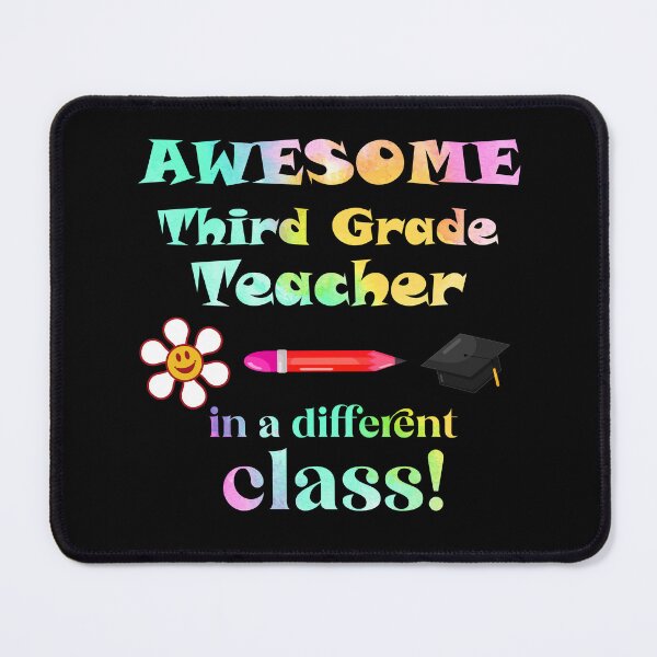 Item preview, AWESOME Third Grade Teacher in a different class designed and sold by captainpeter.