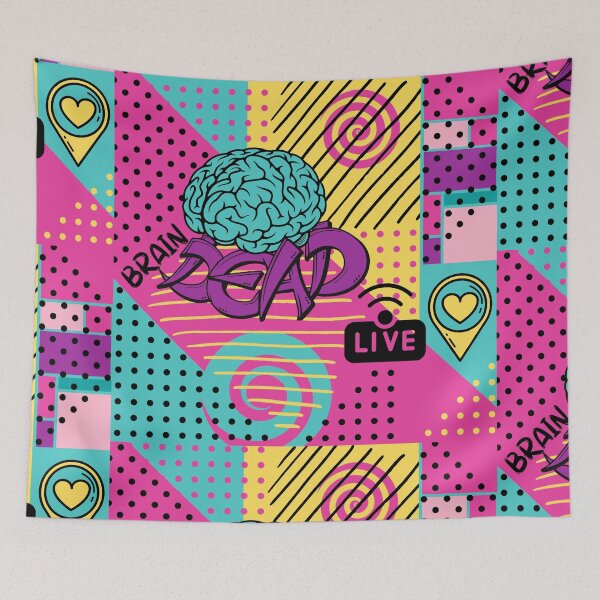 Item preview, Brain Dead Live Heart Extreme Abstract  designed and sold by trendingatees.
