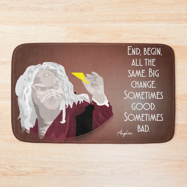 Item preview, End, Begin All The Same. Big Change Sometimes Good. Sometimes Bad. - Aughra - Minimalist Movie Art - Action Horror Film Quote designed and sold by PopCultArcade.