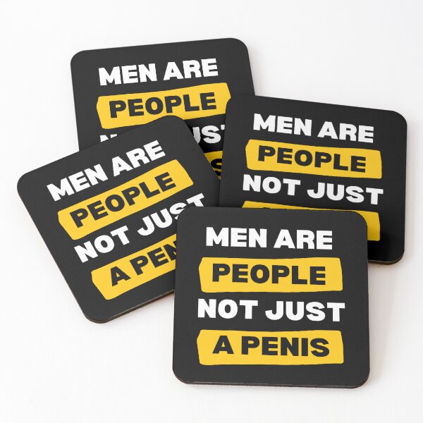 Item preview, MEN ARE PEOPLE NOT JUST A PENIS designed and sold by SAFREN.