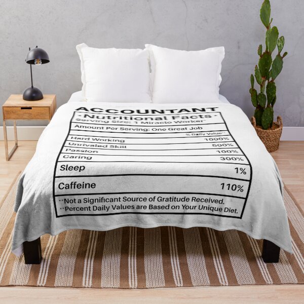Item preview, Accountant Nutritional Facts: Accounting Gift Funny Accountant designed and sold by Adexyl.