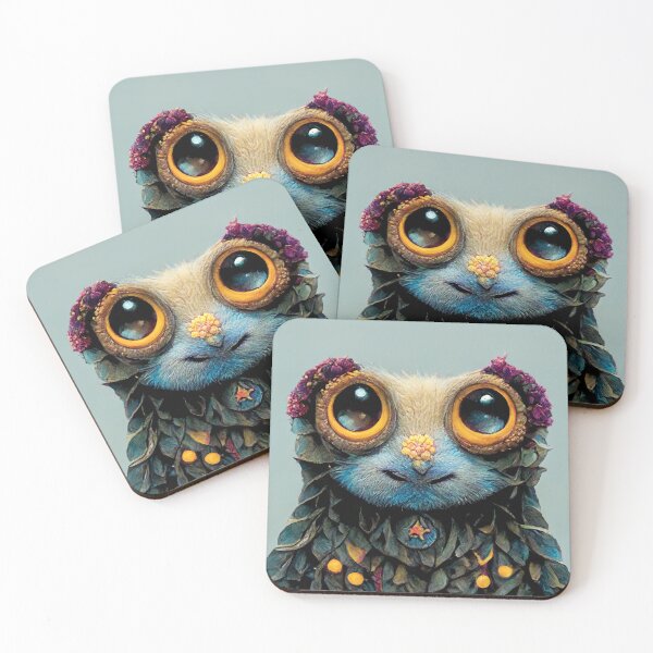 Item preview, Cute Owl Face Cartoon Style designed and sold by AnimalArtPhotos.