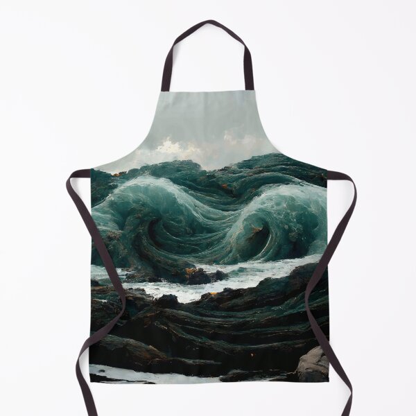 Item preview, Ocean Waves Hitting Rocks designed and sold by john-ess.