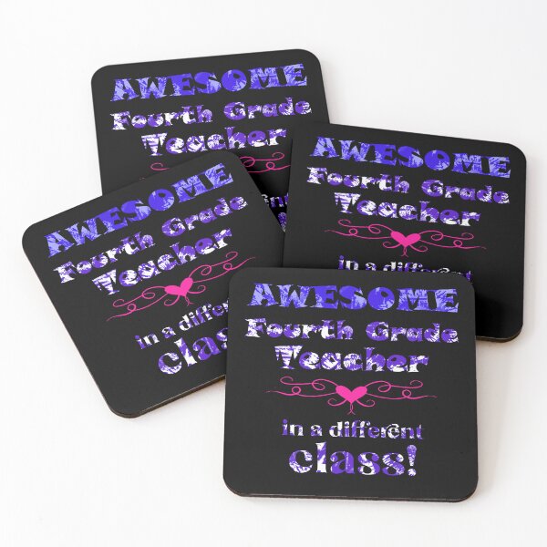 Item preview, AWESOME Fourth Grade Teacher in a different class designed and sold by captainpeter.