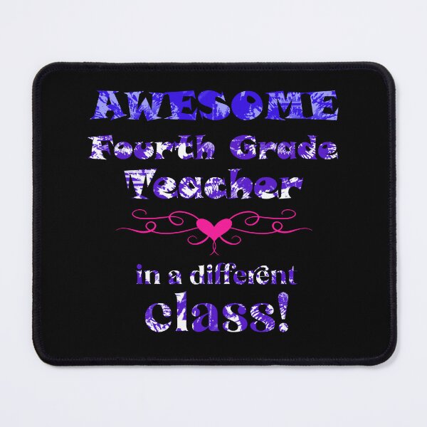 Item preview, AWESOME Fourth Grade Teacher in a different class designed and sold by captainpeter.