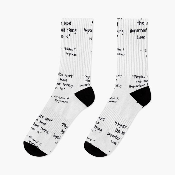 Item preview, Physics isn't the most important thing. Love is. Richard Feynman, Willow Days designed and sold by avit1.