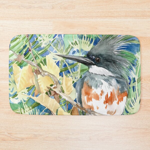 Item preview, Belted Kingfisher designed and sold by surenart.