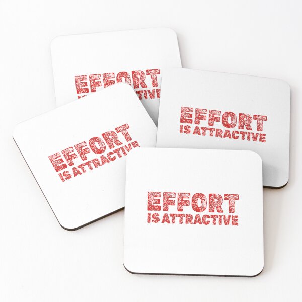 Item preview, Effort is Attractive designed and sold by IyakMan.