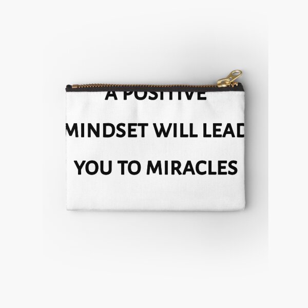 Item preview, A positive mindset Will lead you to miracles designed and sold by Itaxi.