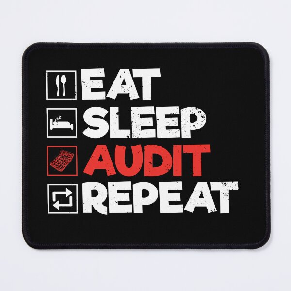 Item preview, Eat Sleep Audit Repeat: Accounting Gift Funny Accountant designed and sold by Adexyl.