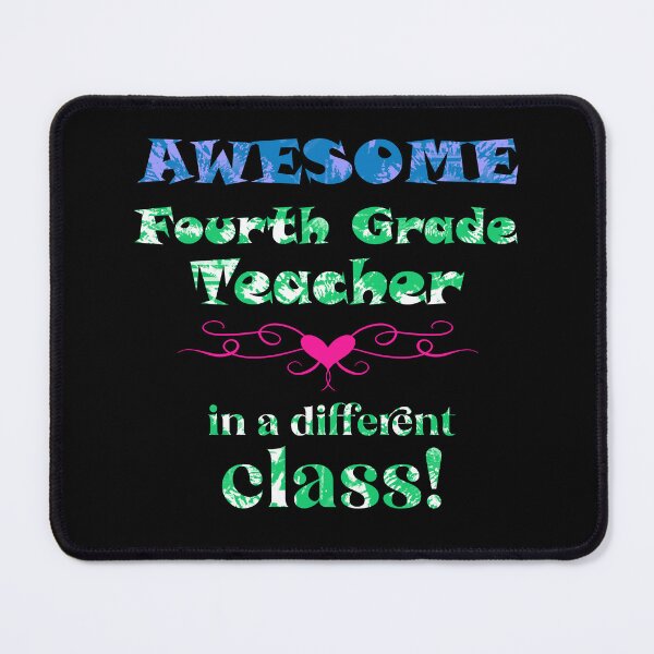 Item preview, AWESOME Fourth Grade Teacher in a different class designed and sold by captainpeter.