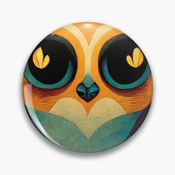 Item preview, Cute Owl Face Cartoon Style designed and sold by AnimalArtPhotos.