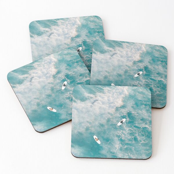 Item preview, Ocean Big wave, sea great waves pattern, blue, sea, surf, surfer, water designed and sold by Collagedream.