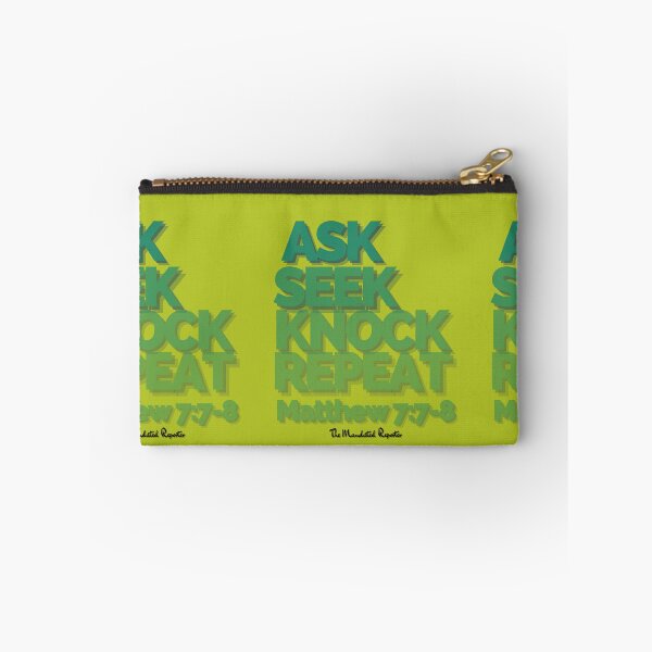 Item preview, Ask Seek, Knock Repeat -  Peridot designed and sold by TheReporter1.