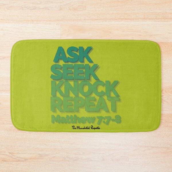 Item preview, Ask Seek, Knock Repeat -  Peridot designed and sold by TheReporter1.