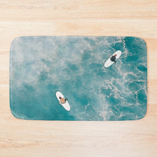 Item preview, Ocean Big wave, sea great waves pattern, blue, sea, surf, surfer, water designed and sold by Collagedream.