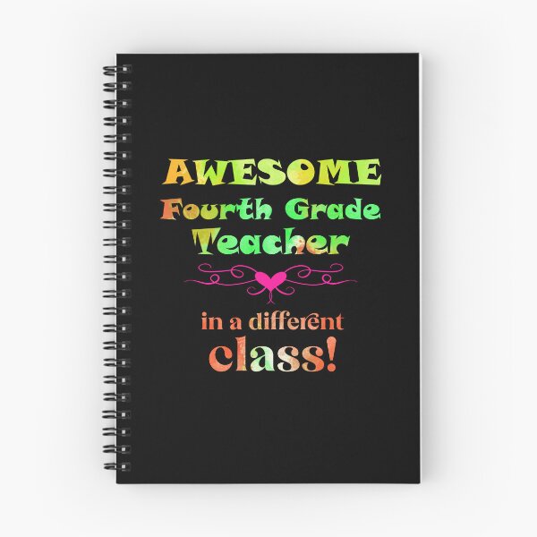 Item preview, AWESOME Fourth Grade Teacher in a different class designed and sold by captainpeter.