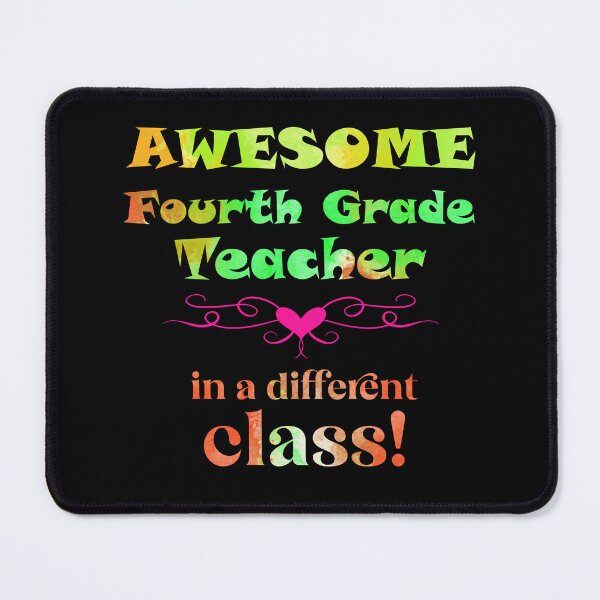 Item preview, AWESOME Fourth Grade Teacher in a different class designed and sold by captainpeter.