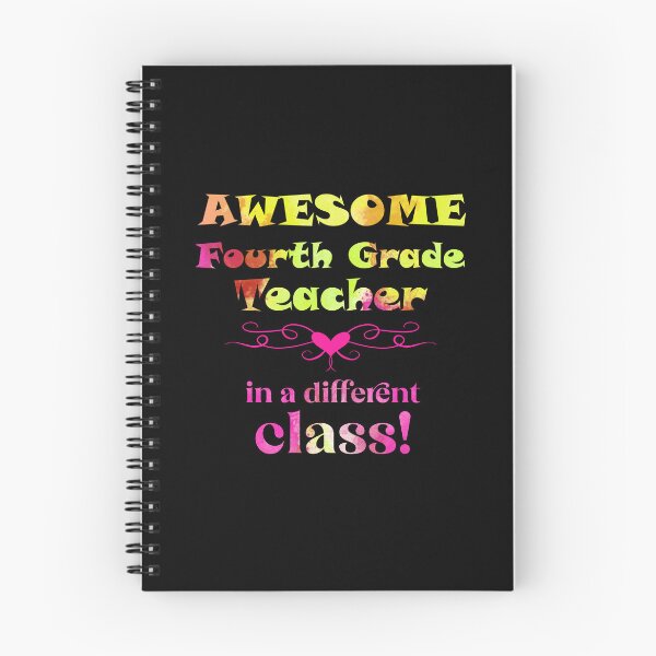 Item preview, AWESOME Fourth Grade Teacher in a different class designed and sold by captainpeter.