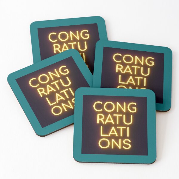 Item preview, Congratulations Neon Sign   designed and sold by AlpTeeDesigns.