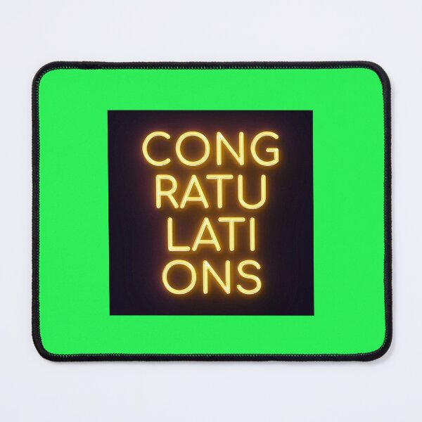 Item preview, Congratulations Neon Sign   designed and sold by AlpTeeDesigns.