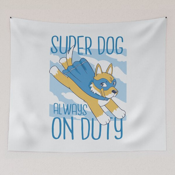 Item preview, Superhero dog design designed and sold by Palteeshop.
