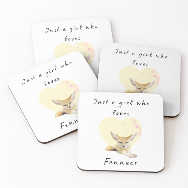 Aperçu de l'œuvre JUSTE UNE FILLE QUI AIME LES FENNECS créée et vendue par KatisDesign.