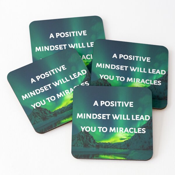 Item preview, A positive mindset Will lead you to miracles designed and sold by Itaxi.