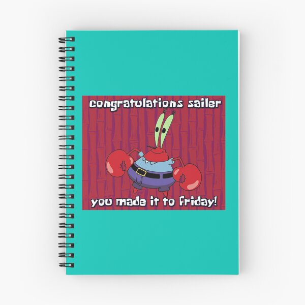 Item preview, Congratulations sailer, you made it to friday red   designed and sold by AlpTeeDesigns.