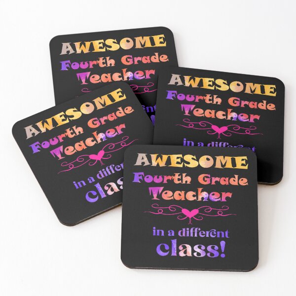 Item preview, AWESOME Fourth Grade Teacher in a different class designed and sold by captainpeter.
