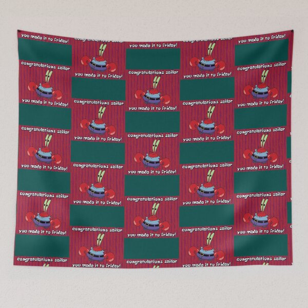Item preview, Congratulations sailer, you made it to friday red   designed and sold by AlpTeeDesigns.