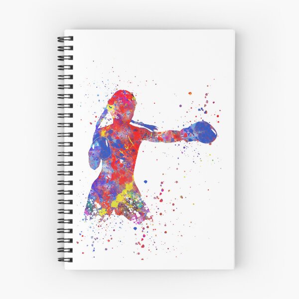 Item preview, Woman boxer  designed and sold by Rosaliartbook.