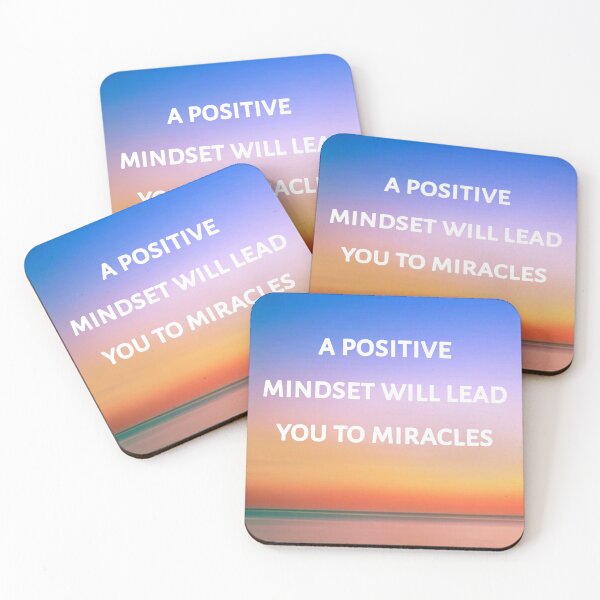Item preview, A positive mindset Will lead you to miracles designed and sold by Itaxi.
