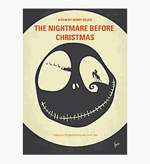No712- The Nightmare Before Christmas minimal movie poster Photographic Print