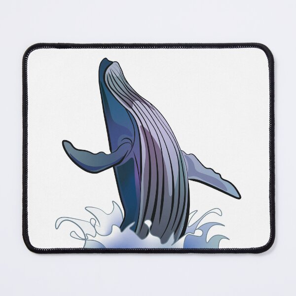 Item preview, Minimalist Humpback Whale Breaching designed and sold by InkLayer.