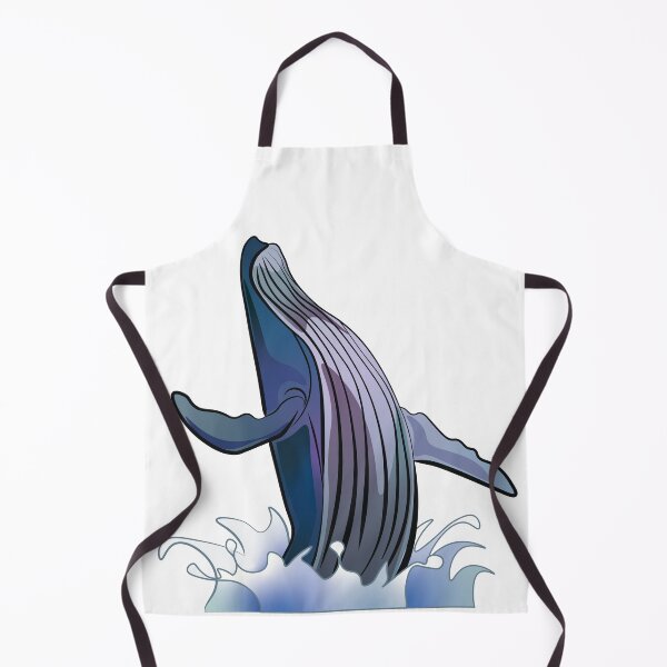 Item preview, Minimalist Humpback Whale Breaching designed and sold by InkLayer.