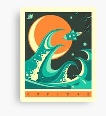 EXPLORE Canvas Print