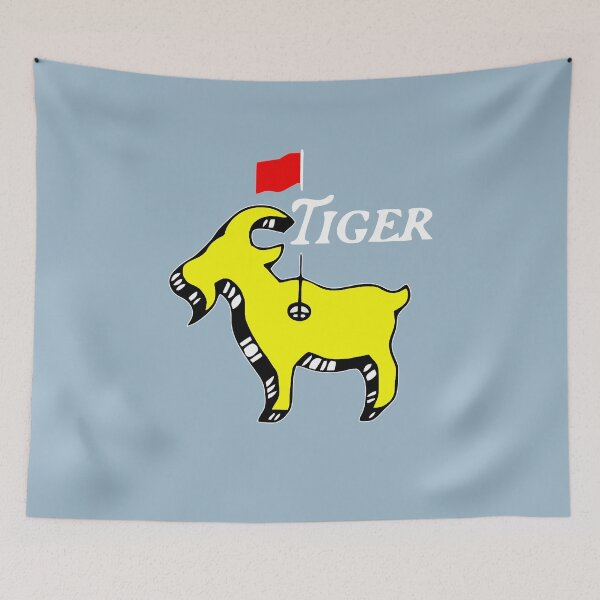 Item preview, Active Golf Sport For Everyone Good Lucky Tiger Masters Goat Vintage designed and sold by MarshallWingo.