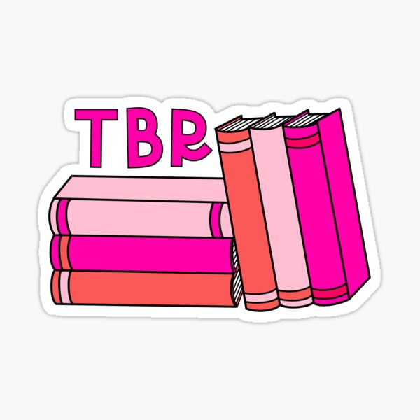 Artikel-Vorschau von TBR Rosa Bücher, designt und verkauft von madebyKDJ.