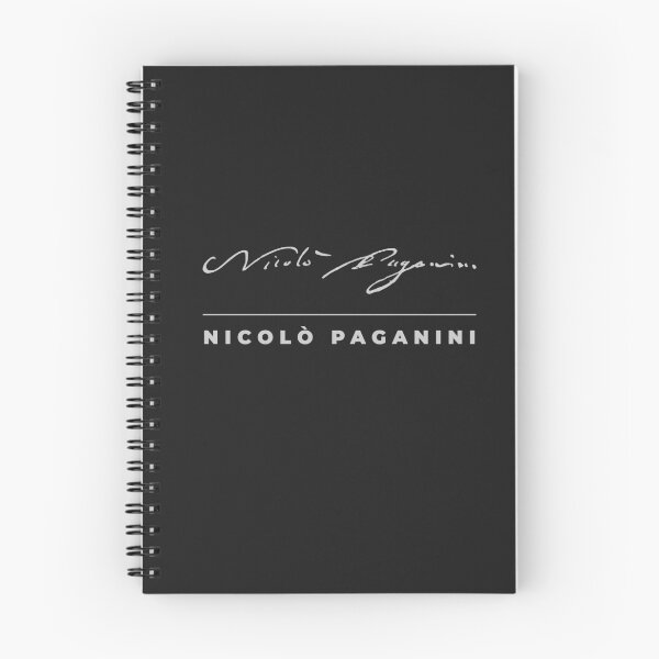 Item preview, Nicolò Paganini signature t-shirt designed and sold by CMYKStudio.