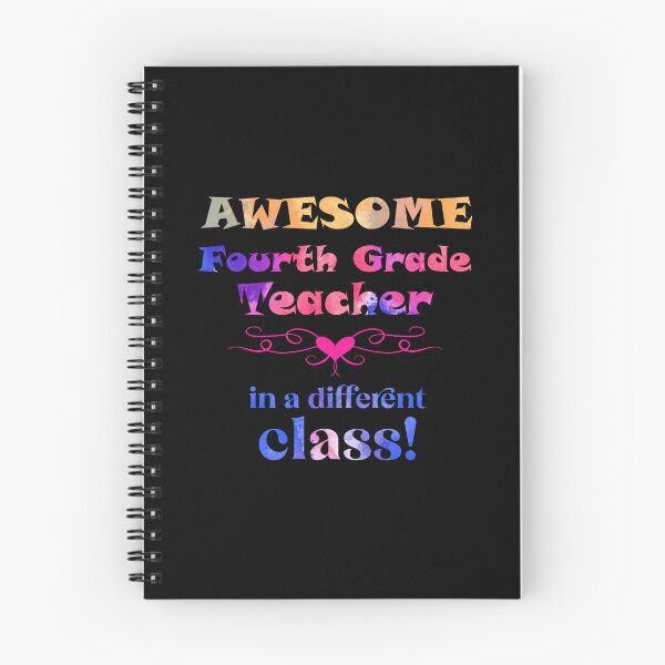 Item preview, AWESOME Fourth Grade Teacher in a different class designed and sold by captainpeter.