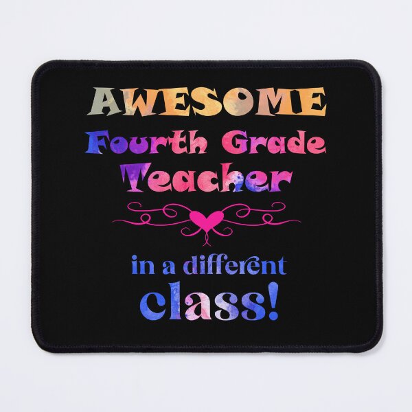 Item preview, AWESOME Fourth Grade Teacher in a different class designed and sold by captainpeter.