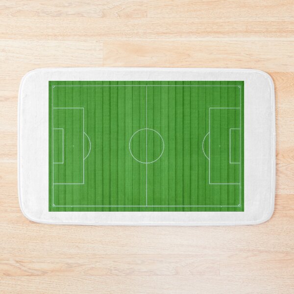 Item preview, Green football pitch aerial view designed and sold by Lukasz Szczepanski.