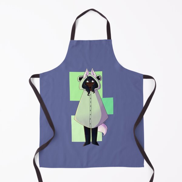 Item preview, frog poncho Jade designed and sold by aCorvidsHoard.